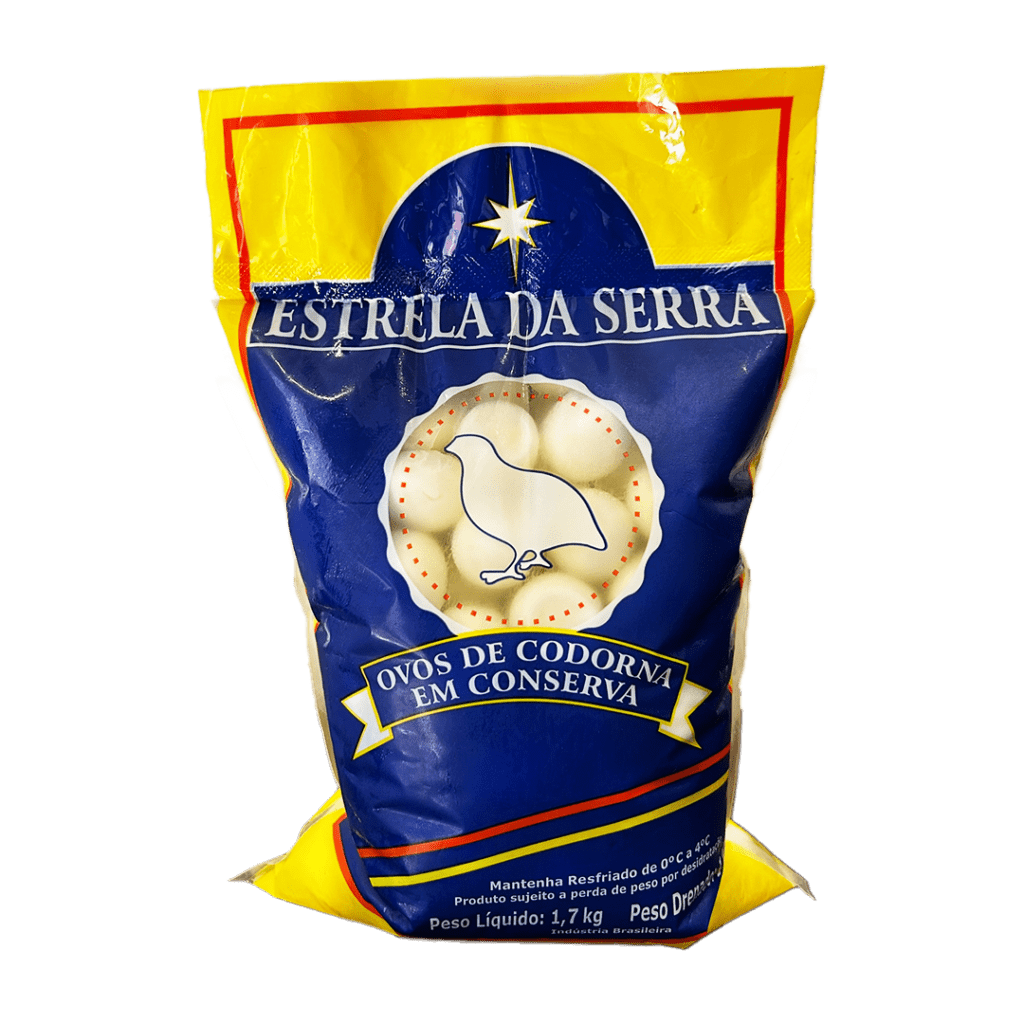 Ovos de Codorna em Conserva - Estrela da Serra Bag 1KG